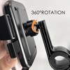 YTDSUP Bike Phone Holder 2 Pack, Mountain Motorcycle Phone Mount,