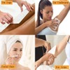 100 Wax Strips Papers Hair Removal Strips Legs Brazilian Wax
