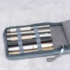 Lanxivi 12 Fountain Pen Case, Rollerball Pen Case Gray Color,