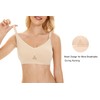 Lemef Women's Nursing Bra Without Underwire Pregnancy Sleep Bra Bustier