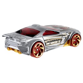 Hot Wheels Holiday Hot Rods Collectible Die-Cast Vehicle - Scorcher ~ 2019 Silver Winter Car