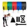 BREEZEE Bandas de Resistencia Kit 11 Piezas, 5 Niveles 10–30