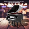 Exquisite Wooden Mini Piano Model Display Decoration Home Coffee House
