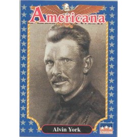 ALVIN YORK - 'U.S. SOLDIER' #164 - 1992 Americana Historical Military Card