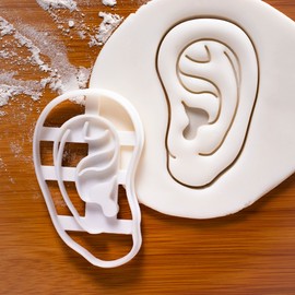 Anatomical Human Ear Cookie Cutter, 1 Piece - Bakerlogy