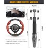 Steering Wheel Lock with Alarm,Steering Lock,Heavy Duty Car Anti-Theft Device