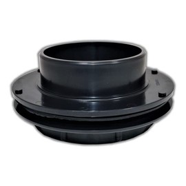 eco-filtration - 110mm Spigot Threaded Tank Connector | Bulkhead PVC Plumbing Fitting for Ponds, Gardens, Water Features, Drainage, and Rigid Pipe Connections