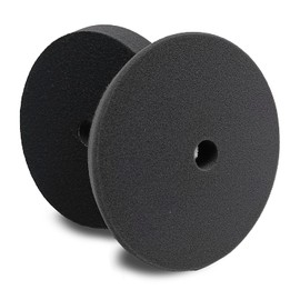 VPD SDO Black Foam Finishing Pad - Premium Compounding & Polishing Pad for Final Refinement & Very Light Swirls, Extra Fine Polish Use, Car Buffer Pad w/Tapered Edge, Made in USA, 5.5"