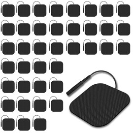 TENS Unit Pads 2X2 40 Pcs Replacement Pads Electrode Patches for Electrotherapy