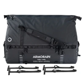 ARMORAIN 120-140L large Capacity Airtight Waterproof Travel Dry Bag,Equipped with Durable Inflatable Shoulder Straps and Handles Suitable for Diving Equipment Motorcycles Rowing Kayaking Camping