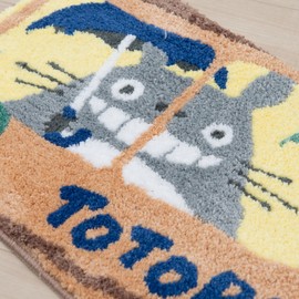 Senko 58341 My Neighbor Totoro Bath Mat, Approx. 15.7 x 23.6 inches (40 x 60 cm), Gift Box with Belt, Beige, Non-Slip, Character Cute,