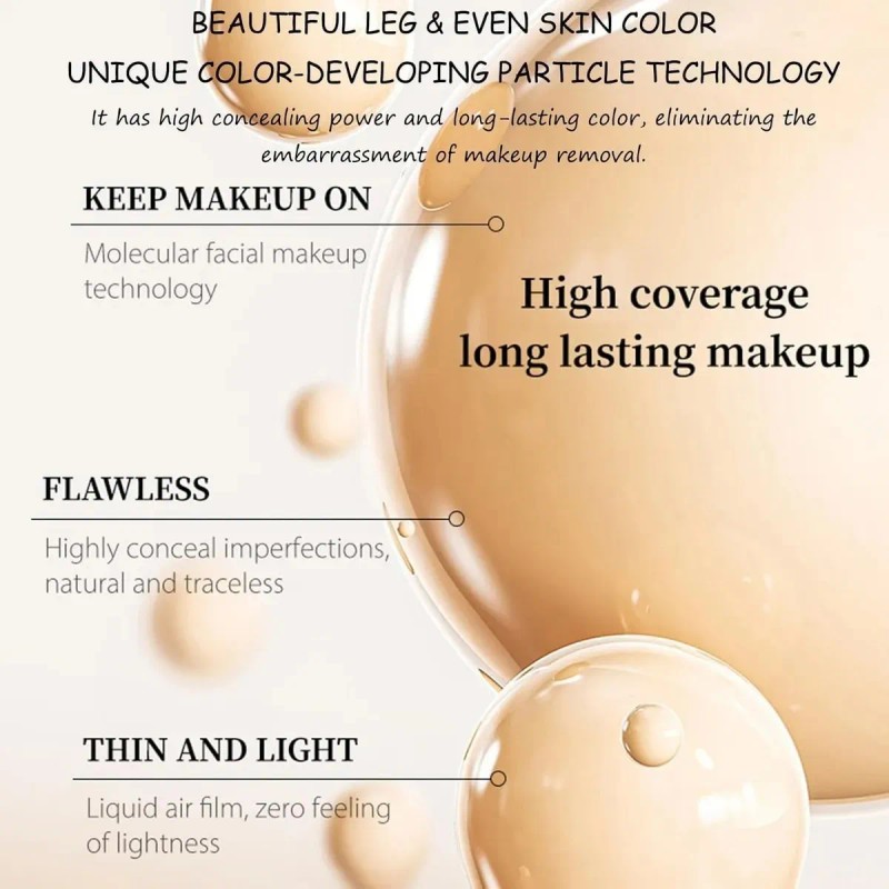 Corrector Corporal Impermeable Mopoyat Pack 2pzs Tono Natural