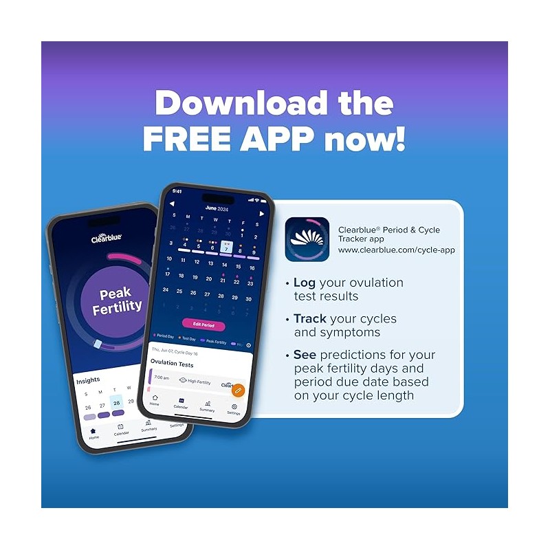 Clearblue Digital Ovulation Test, 30 Ct