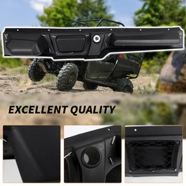 CUSAUTV Under Dash Storage Box Compatible with 2014-2024 Honda Pioneer 700 Accessories Under Dashboard Storage Pocket Replacement for 08L73-HL3-A41