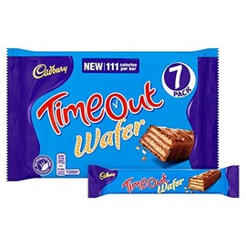 Original Cadbury Timeout Wafer Pack Imported from the UK, England Cadburys Time Out Pack The Very Best Of British Chocolate