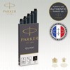 PARKER Parker Tintenpatronen für Füller | lange Patronen | schwarze