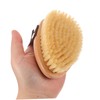 Gatuida Ergonomic Back Exfoliating Brush with Natural Bristles Nonslip Handle