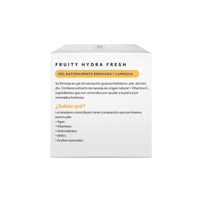 POND'S Cuidado Facial Fruity Hydra Fresh Naranja, Gel Hidratante, 110