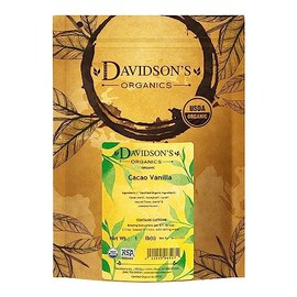 Davidson's Organics, Cacao Vanilla, Loose Leaf Cacao, 16-Ounce Bag