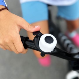 RoyalBaby Kids Bike Bell, Bicycle Accessories for Boys and Girls, Easy Installation, Black