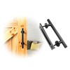 Heavy Duty Barn Door Handle Set, Large Rustic, for Gates