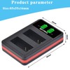 Batmax 2Pcs LP-E12 Battery + USB LCD Dual Charger with