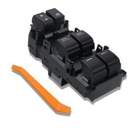 AITKEN Master Power Window Switch Driver Side Compatible with 2009-2015 Honda Pilot, 2008-2012 Accord, 2011-2014 TSX P/N 35750-SZA-A31 35750-SZA-A21.