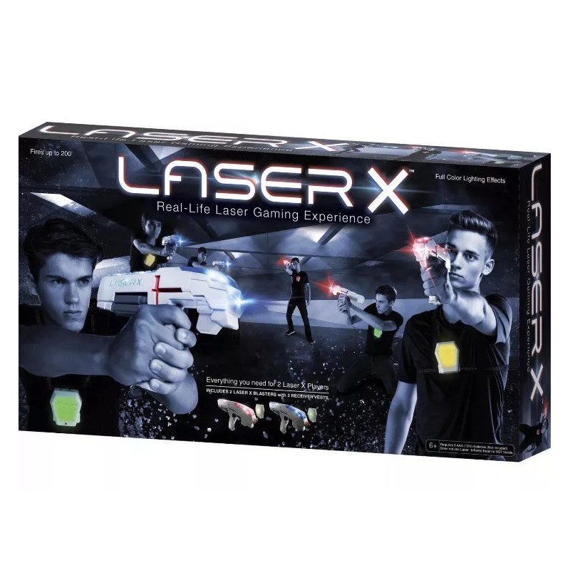 Laser X Real-Life Laser Gaming Experience Set for Two Players