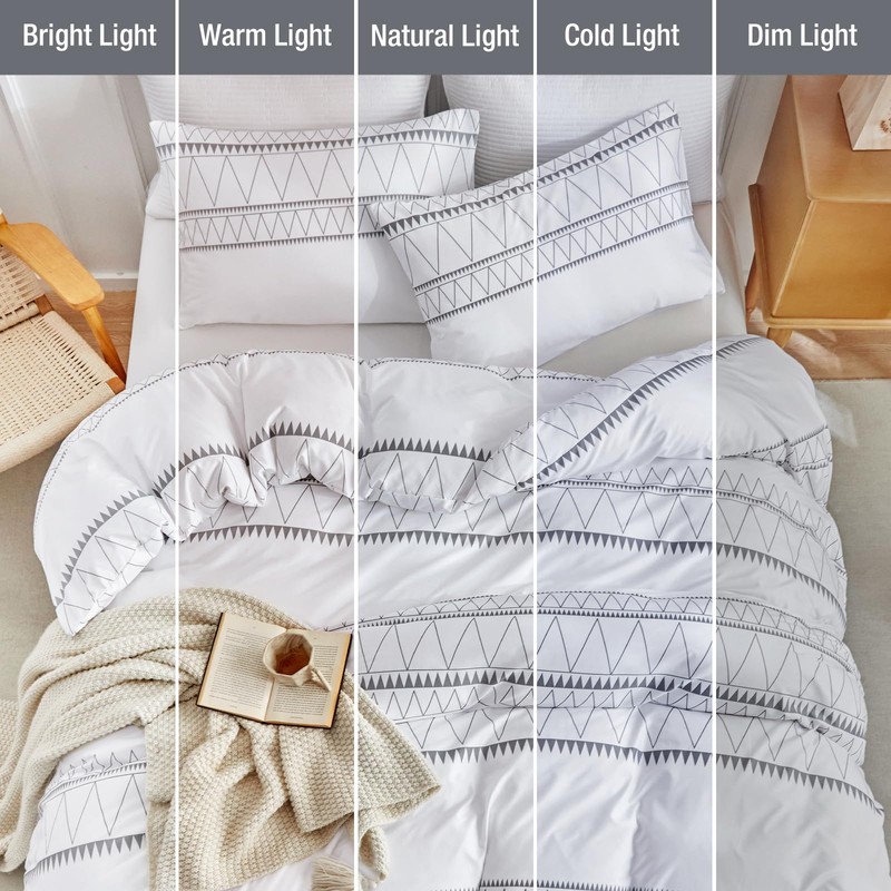 Lekesky Bed Linen (220 x 240 cm), 3 Pieces, Duvet