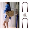 Wzttdm 8Pcs PU Leather Straps for Handbag, Handbag Handle Belt,