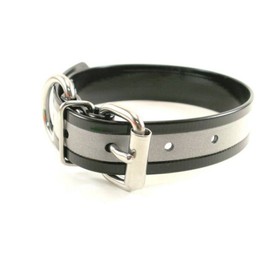 REDLINE K-9 1-inch Biothane Reflective All Weather Dog Collars (22-inch - 26-inch)