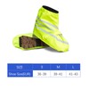ANEETAFAN Reflective Waterproof Overshoes Bicycle Rain Overshoes Shoe Covers Bike
