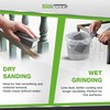 ToolSpace Sanding Sponges Sanding Block Pack of 6 180 Grit