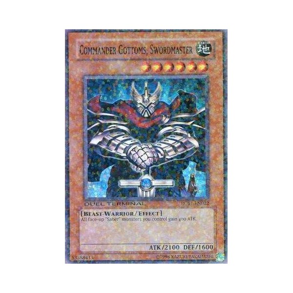 Yu-Gi-Oh! - Commander Gottoms, Swordmaster (DT01-EN022) - Duel Terminal 1