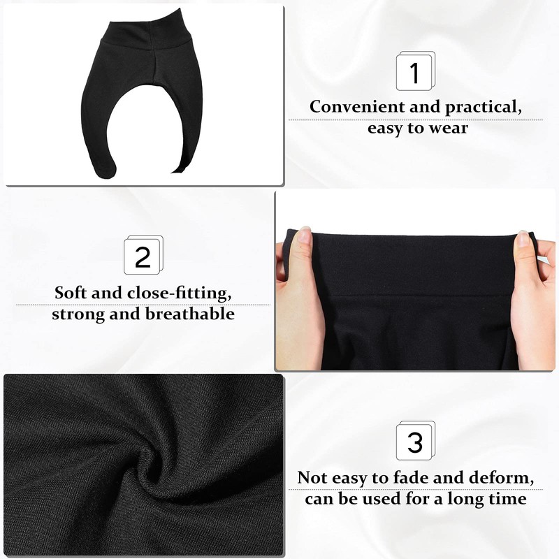 SATINIOR 4 Pcs Detachable Dickey Fake Collar Half Shirt False