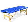 3B Scientific W60601B Blue Basic Portable Massage Table, 72.5" Length