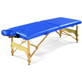 3B Scientific W60601B Blue Basic Portable Massage Table, 72.5" Length x 27.5" Width