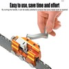 Chainsaw Sharpener Tool Kit Hand Crank Portable Chain Saw Sharpening