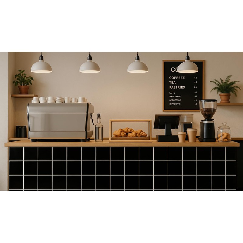 4 in Ceramic Tile Gloss 4 1/4" Box of 10