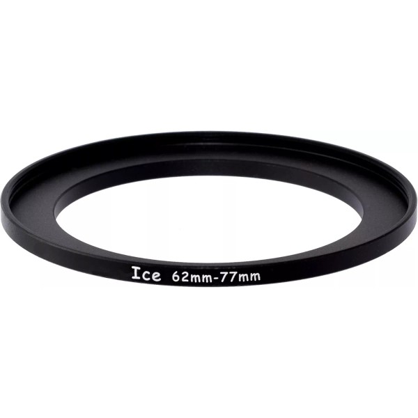 ICE 62mm to 77mm Step Up Ring Filter/Lens Adapter 62