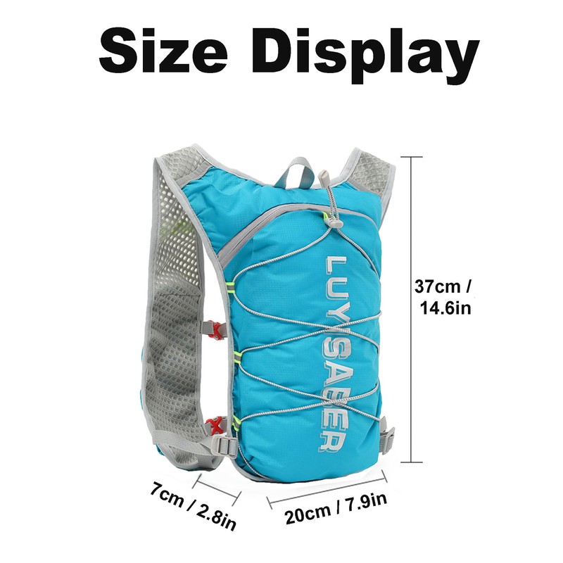 Running Backpacks, Lightweight Running Hydration Vest Backpack with Reflective Design,