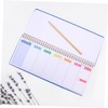 Operitacx Weekly Planner Calendar Dashboard Spiral Desk Pad Week Planner