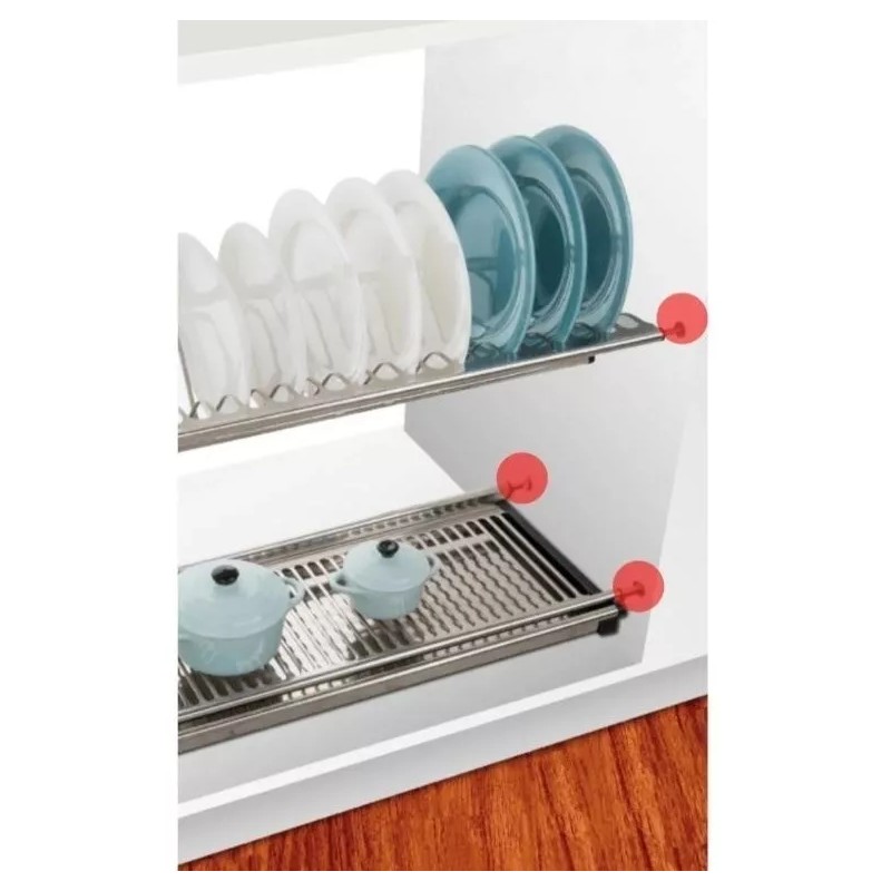 Cerrajes Porta Platos Y Vasos Para Mueble De Cocina Con