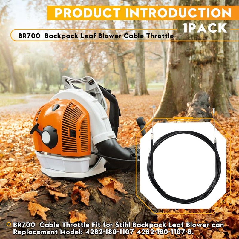 BR700 Cable Throttle Fit for Stihl Backpack Leaf Blower Replacement