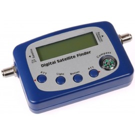 Digital Satellite Signal Meter Finder with Compass Buzzer for FTA-Dish Network Bell Shaw