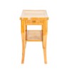 Niufaa Waterproof Bamboo Shower Bench with Shelf Wooden Spa Bath