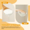 BangBoom Plastic Yogurt Strainer, 450 ML Small Yogurt Maker with