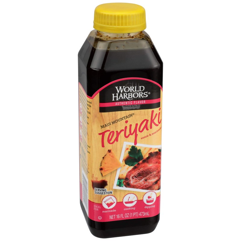 World Harbors Maui Mountain Teriyaki, 16 Oz