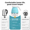 Travel Foldable Electric Kettle, 110V Collapsible Travel Kettle Electric Food