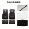 Unbranded Floor Mats, 4-Piece All-Weather Car Mat with Universal Fit
